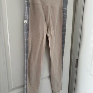 Vuori Beige and Gray camo Leggings